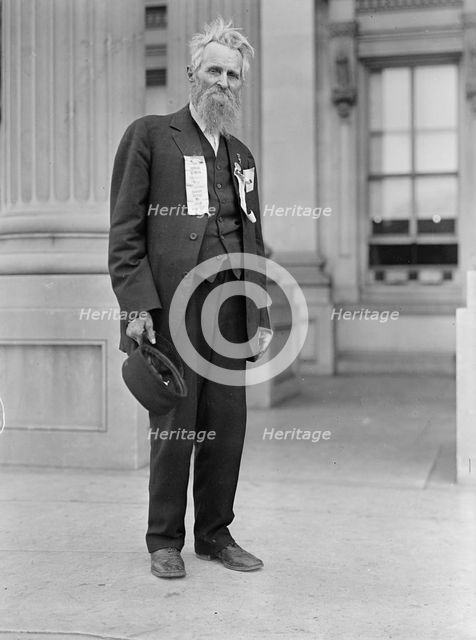W. D. Daw, Confederate Veteran, Confederate Reunion, 1917. Creator: Harris & Ewing.