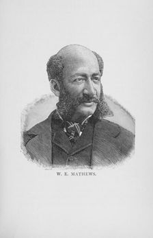 W. E. Mathews, 1887. Creator: Unknown
