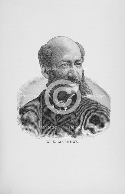 W. E. Mathews, 1887. Creator: Unknown.