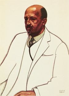 W.E. Burghardt Du Bois, 1925. Creator: Winold Reiss