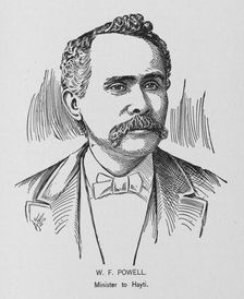 W.F. Powell; Minister to Hayti, 1902. Creator: J. H. Cunningham