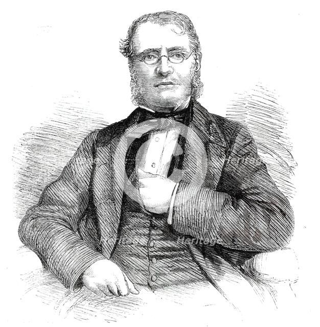 W. H. Adams, Esq., (formerly member for Boston), Chief Justice of Hong-Kong, 1860. Creator: Unknown.