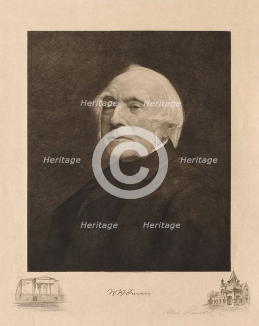 W. H. Furness, 1896. Creator: Albert Rosenthal (American, 1863-1939).