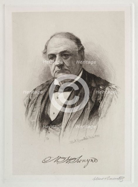 W. H. Swayne, 1890. Creator: Albert Rosenthal (American, 1863-1939).