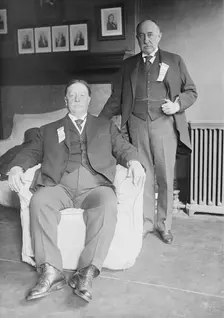 W.H. Taft & J.H. Hammond, between c1915 and c1920. Creator: Bain News Service