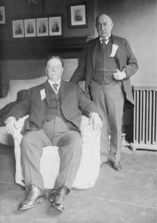 W.H. Taft & J.H. Hammond, between c1915 and c1920. Creator: Bain News Service