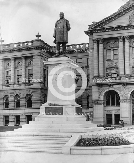 W[illia]m McKinley Statue, Toledo, O[hio], c1905. Creator: Unknown.