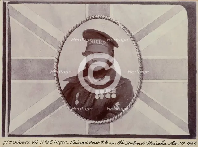 W. Odgers, V.C. about 1860, c.1900. Creator: William Francis Gordon.