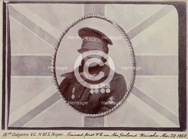 W. Odgers, V.C. about 1860, c.1900. Creator: William Francis Gordon.
