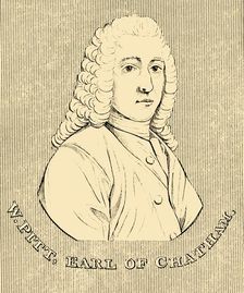 W. Pitt, Earl of Chatham (1708-1778), 1830. Creator: Unknown