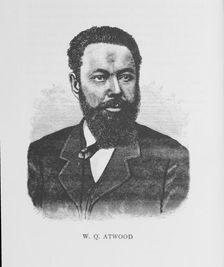 W. Q. Atwood, 1887. Creator: Unknown