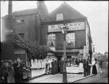 W Quenby Cash Butcher, Felsham Road, Putney, Wandsworth, Greater London Authority, 1902. Creator: William O Field