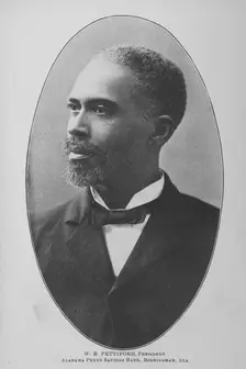 W. R. Pettiford, President. Alabama Penny Savings Bank, Birmingham, Ala., 1907. Creator: Unknown