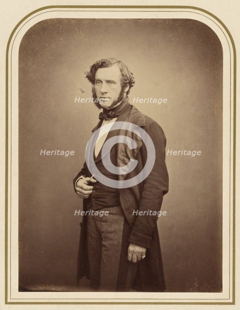 W. Robert Grove, F.R.S., 1854-1865. Creator: Maull & Polyblank.