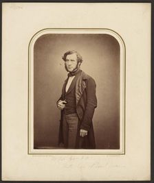 W. Robert Grove, F.R.S., 1854-1865. Creator: Maull & Polyblank