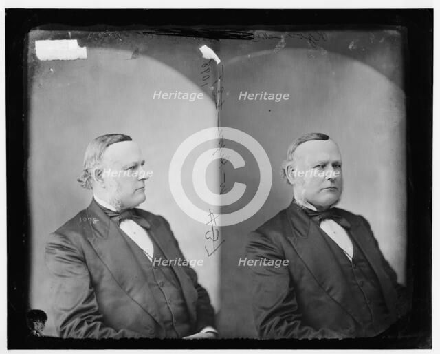 W? Ryan of Pennsylvania, 1865-1880. Creator: Unknown.