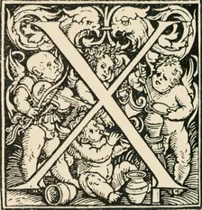 X - An Alphabet by Hans Weiditz c1520-1521, (1908). Creator: Hans Weiditz