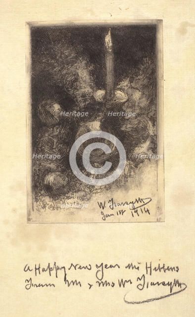 X-Mas 1913, 1914. Creator: William Forsyth.