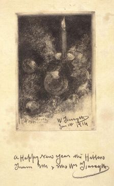 X-Mas 1913, 1914. Creator: William Forsyth