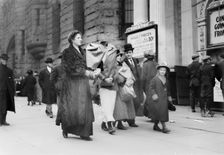 Xmas Dinners from Salvation Army, between c1910 and c1915. Creator: Bain News Service