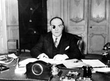 Xavier Vallat, Vichy French Commissioner-General for Jewish Questions, France, April, 1941
