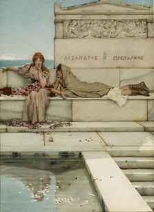 Xanthe and Phaon, 1883. Creator: Sir Lawrence Alma-Tadema
