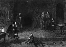 Xit wedded to the scavenger's daughter 1840. Artist: George Cruikshank