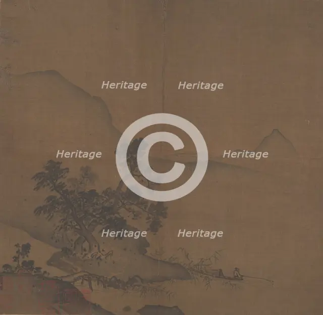 Xiantang Estuary, ca. 1200. Creator: In the style of Xia Gui (Chinese, active ca. 1195-1230).