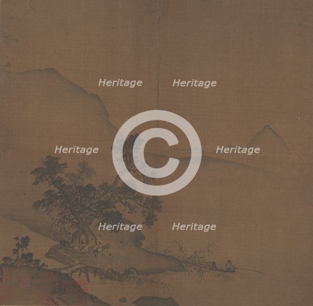 Xiantang Estuary, ca. 1200. Creator: In the style of Xia Gui (Chinese, active ca. 1195-1230).