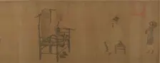 Xiao Yi Obtaining the Lanting Manuscript from the Monk Biancai. Creator: Unknown