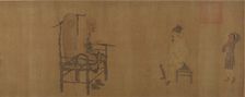 Xiao Yi Obtaining the Lanting Manuscript from the Monk Biancai. Creator: Unknown