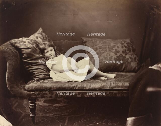 Xie Kitchin, 1869. Creator: Lewis Carroll.