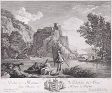 XIIeme Vue d'Italie. Le Bas, 18th century. Creator: Unknown