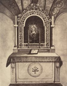 XIIIe Station. Jésus est remis entre les mains de sa mère. Cet autel est construi..., 1860 or later. Creators: Louis de Clercq, H Jannin
