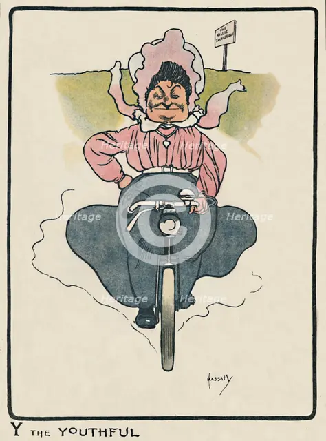 'Y the Youthful', 1903. Artist: John Hassall.