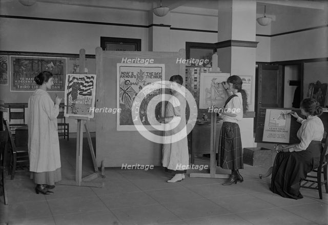 Y.W.C.A. war work, between c1915 and c1920. Creator: Bain News Service.