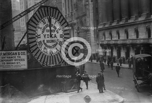Y.W.C.A. Clock, between c1910 and c1915. Creator: Bain News Service.