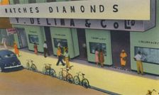 Y. De Lima & Co. Ltd., Trinidad's Premier Travellers, Port of Spain, Trinidad, B.W.I. c1940s. Creator: Unknown