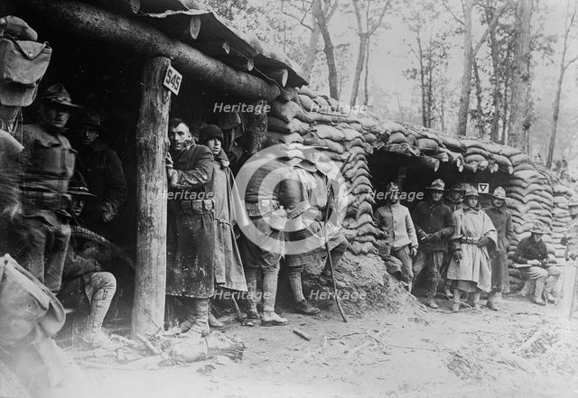 Y.M.C.A. at Fort Sheridan, Ills., 1917 and 1918. Creator: Bain News Service.