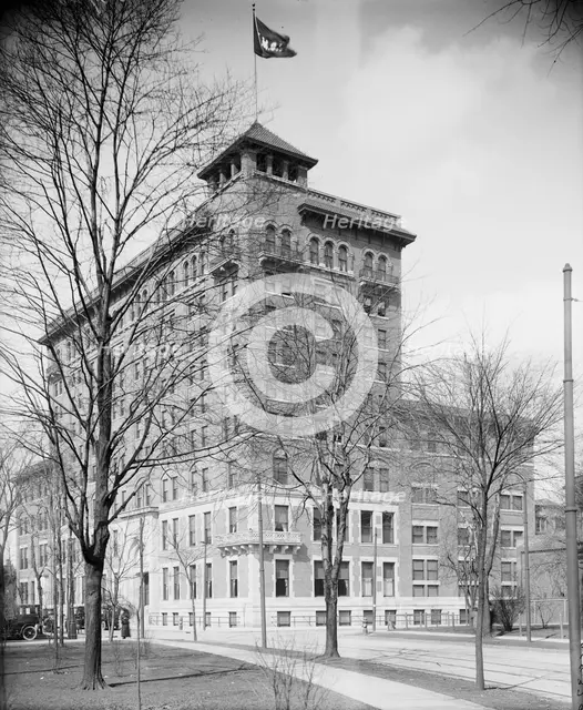 Y.M.C.A. Building, Detroit, Mich., ca 1910. Creator: Unknown.