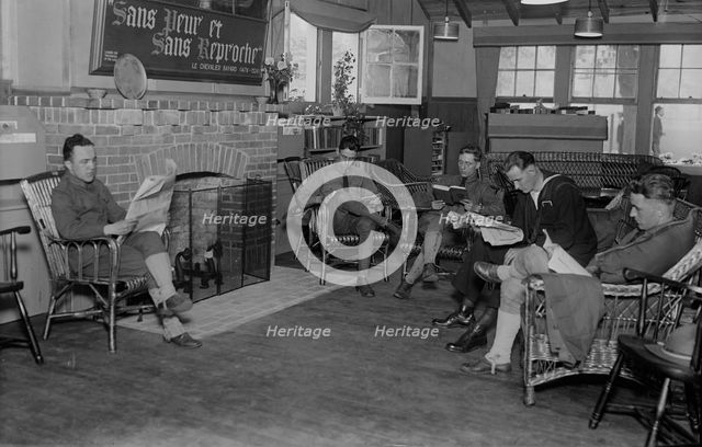 Y.M.C.A. hut, 1918. Creator: Bain News Service.