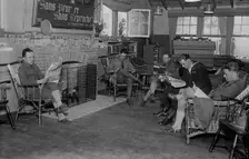 Y.M.C.A. hut, 1918. Creator: Bain News Service