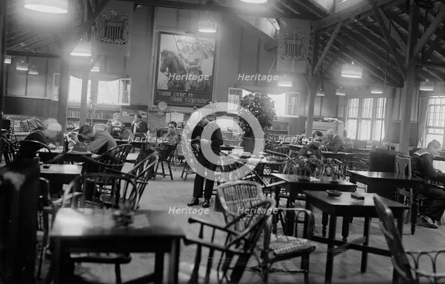 Y.M.C.A. hut, 1918. Creator: Bain News Service.
