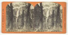 Yo Semite Falls, height 2,634 feet, c. 1876. Creator: J. J. Reilly & Co