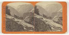 Yo-semite Valley, from the South Dome, c. 1868. Creator: Lawrence & Houseworth