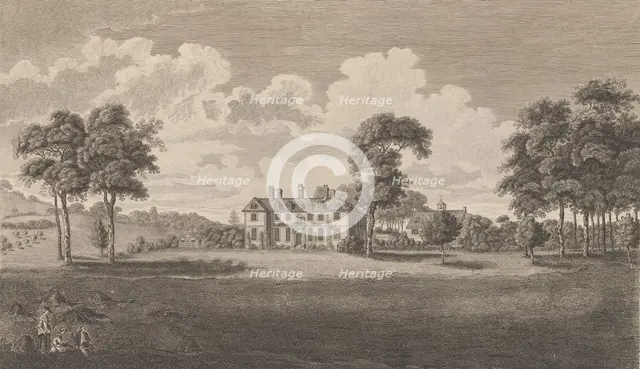 Yotes Place in the County of Kent, from Edward Hasted's, The History and To..., 1790. Creator: Richard Bernard Godfrey.