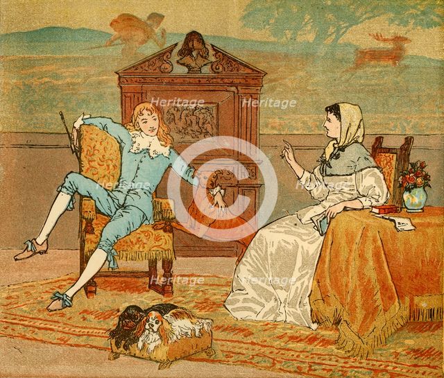 '..."You must seek a Wife with a Fortune!"', c1880, (1888). Creator: Randolph Caldecott.