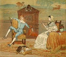 ..."You must seek a Wife with a Fortune!" c1880, (1888). Creator: Randolph Caldecott