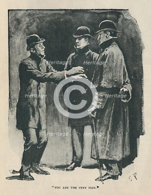 'You Are The Very Man', 1892. Artist: Sidney E Paget.