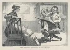 You Are Really Picturesque, My Love (The Galaxy, An Illustrated Magazine of Entertain..., June 1868. Creator: Unknown